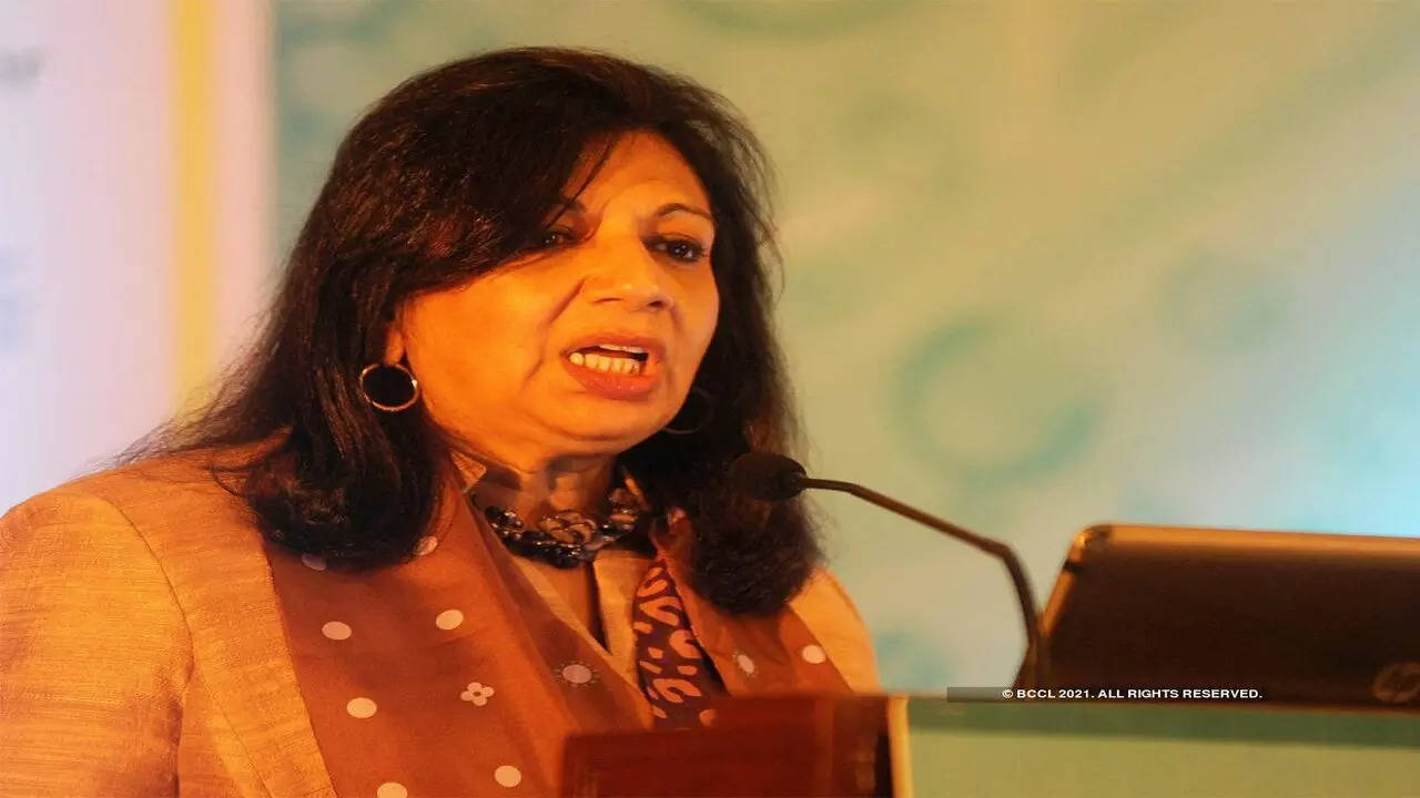 Kiran Mazumdar Shaw.