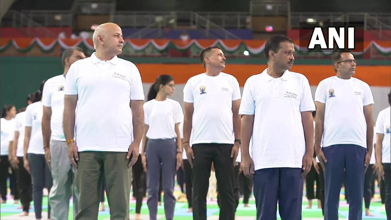 8th International Yoga Day celebrations in Delhi