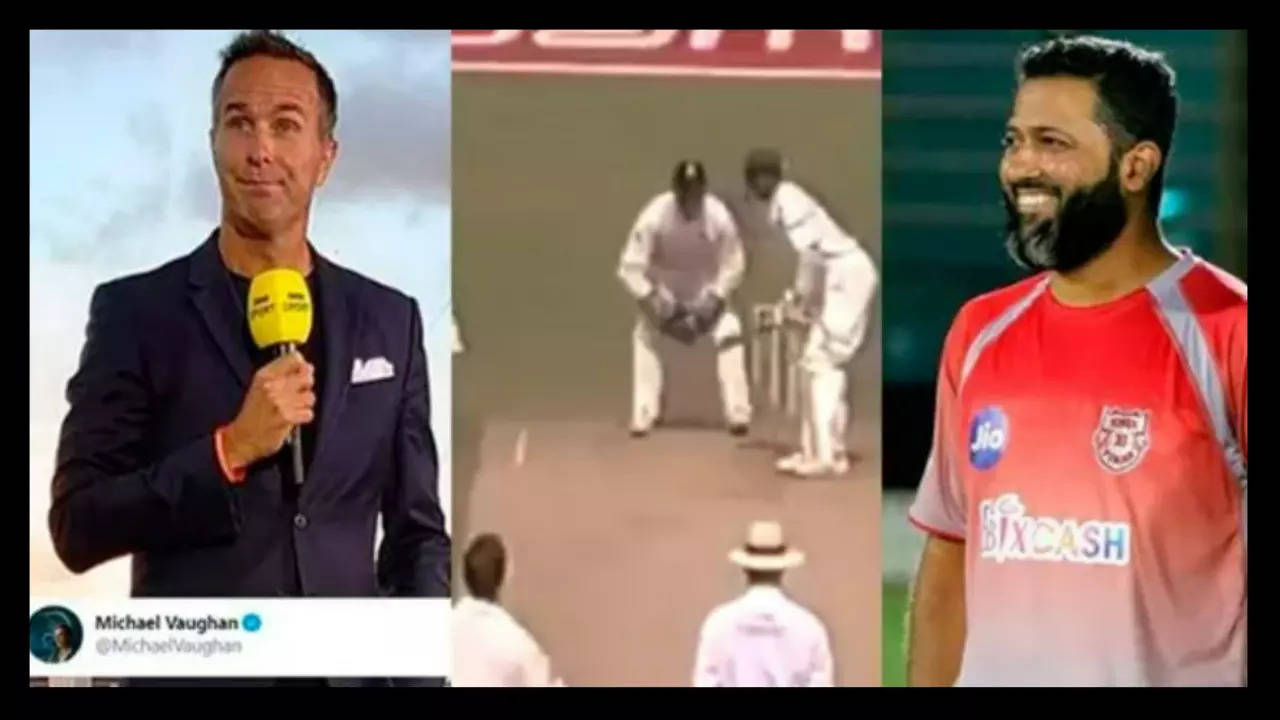 Wasim Jaffer comes up with epic reply after Michael Vaughan takes sly dig at ex-Indian opener