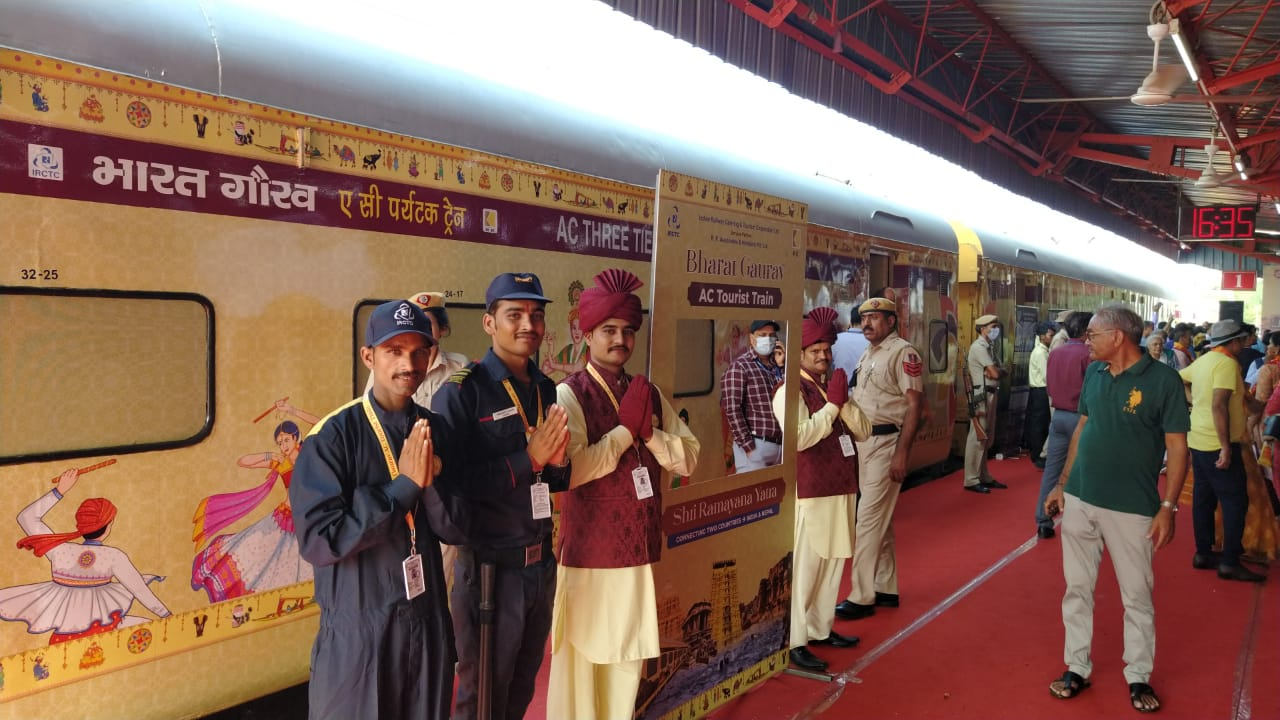 Bharat Gaurav train: First India-Nepal tourist train flagged off