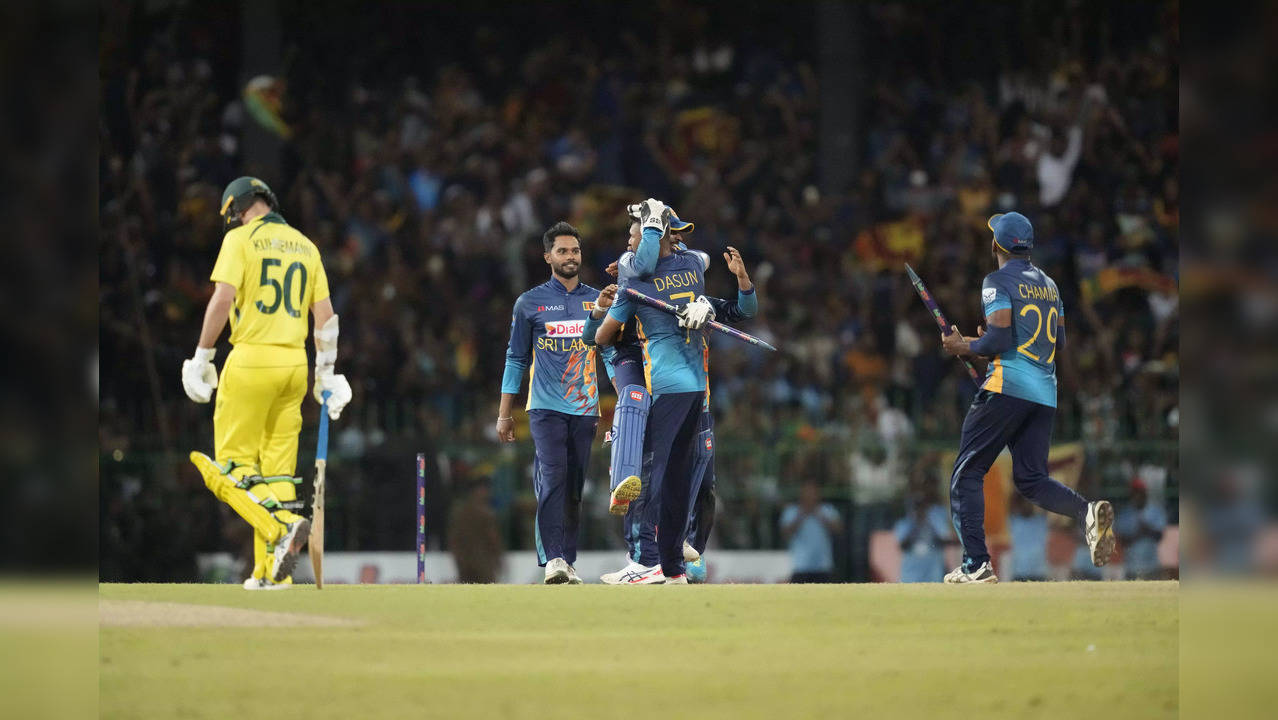 Sri Lanka vs Australia-AP