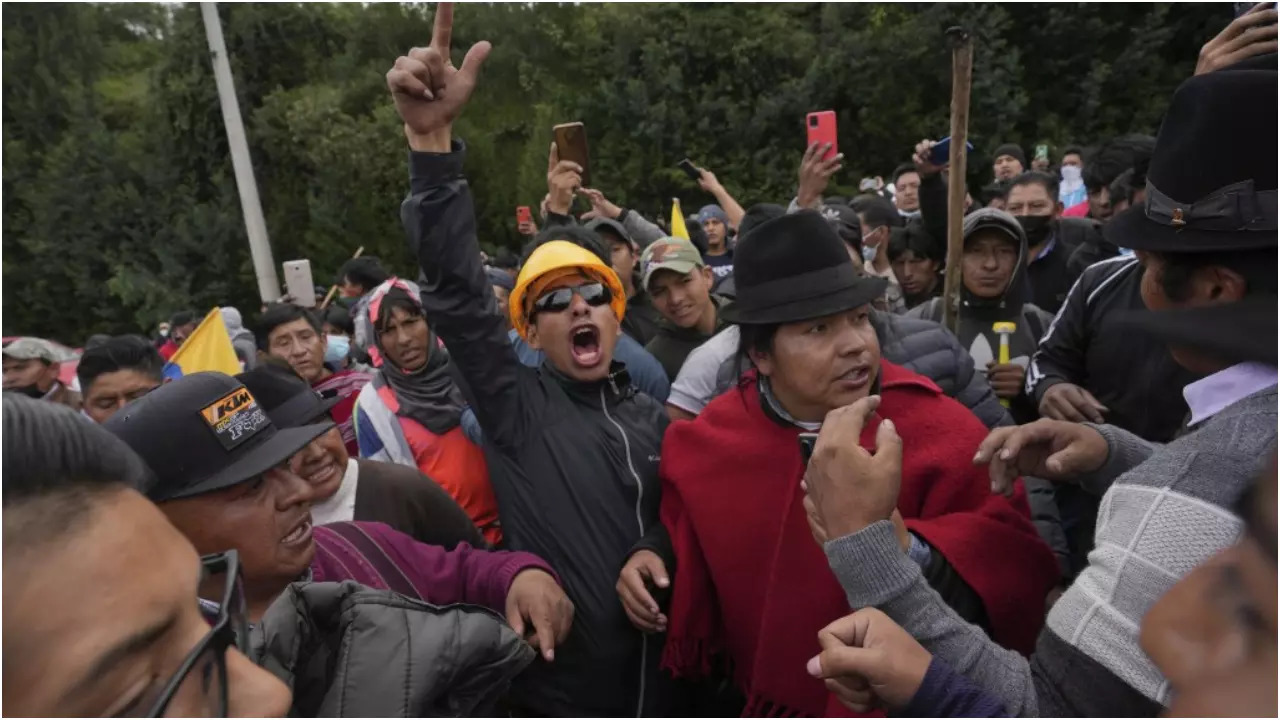 Ecuador protest