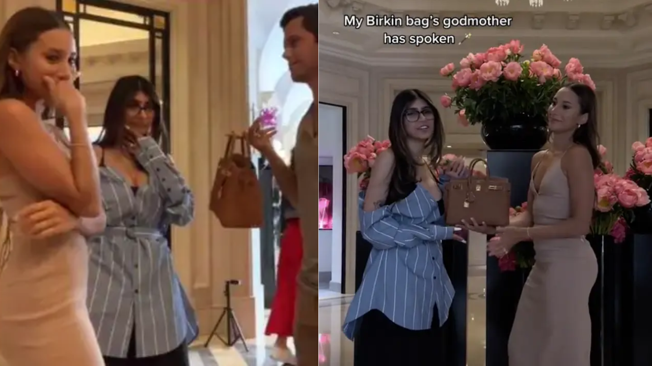 Man buys wife expensive gift to apologise after recognising Mia Khalifa on their honeymoon