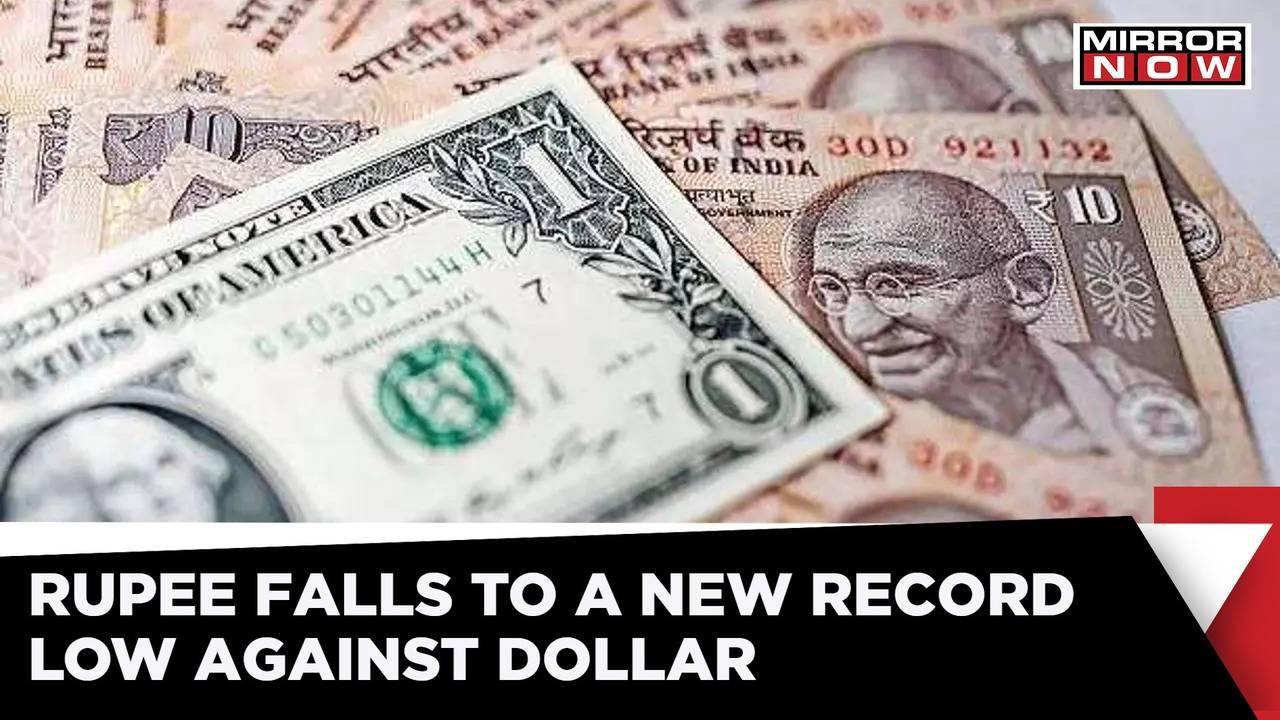 Rupee On Record Low; Plunges To 78.25 per Dollar | Latest News | Mirror ...