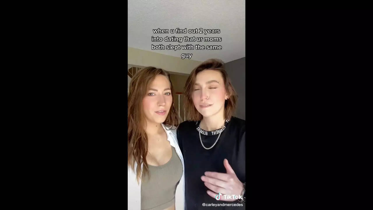 Couple dating for 2 years finds out they could be half-sisters | Picture courtesy: TikTok/@carleyandmercedes; Youtube