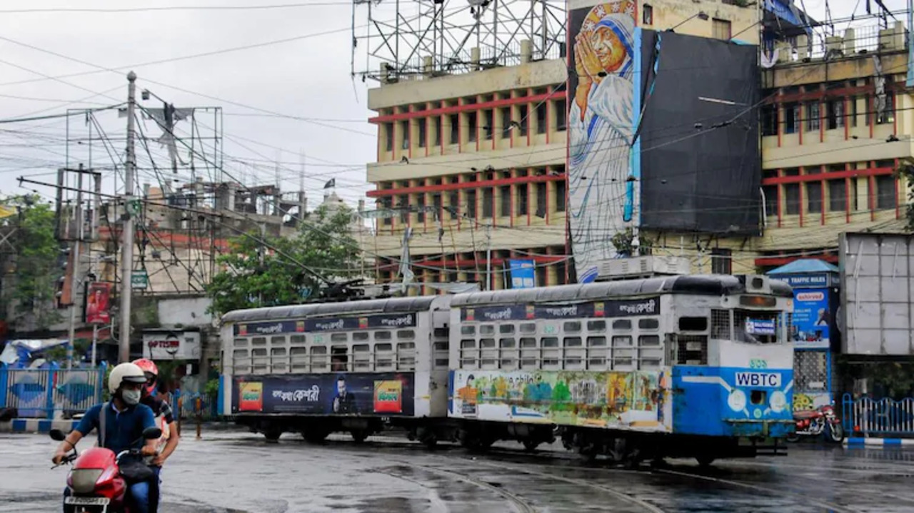 TRAM KOLKATA - PTI.