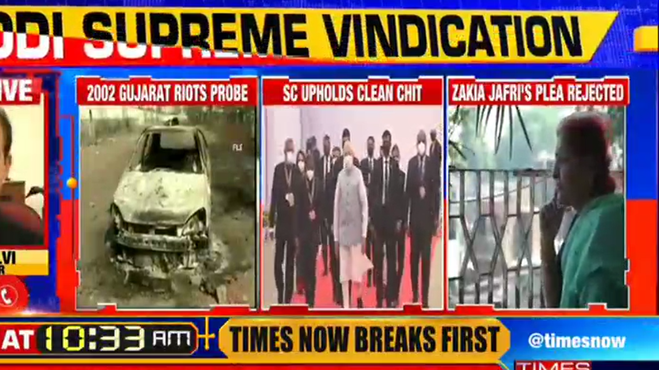 2002 Gujarat riots SC dismisses Zakia Jafri's plea challenging SIT's