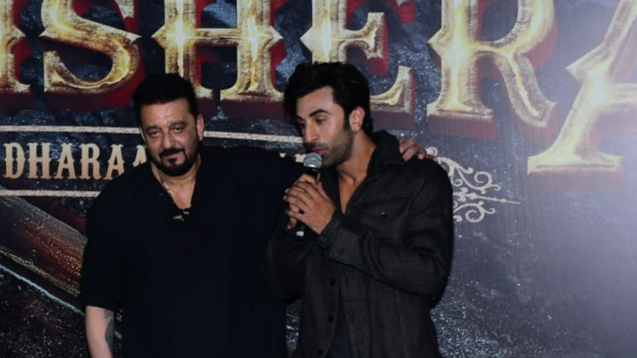 Ranbir Kapoor and Sanjay Dutt