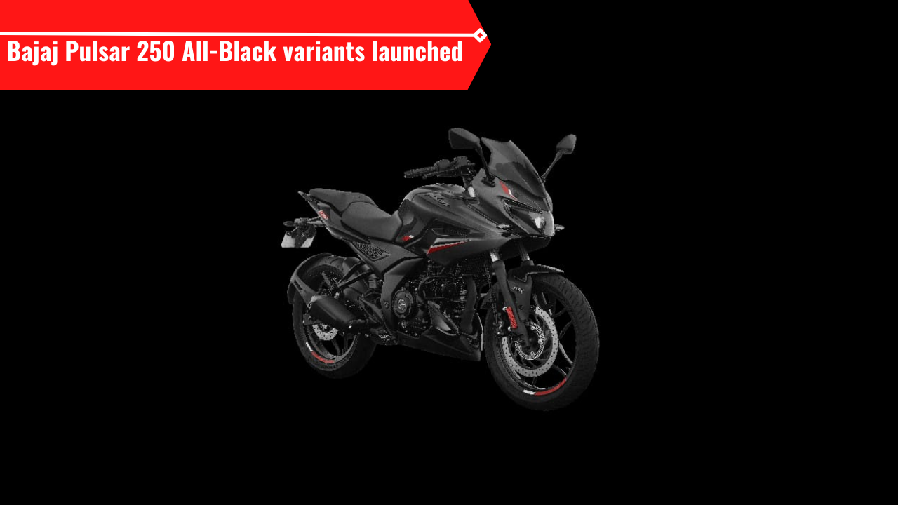 All-Black Bajaj Pulsar 250