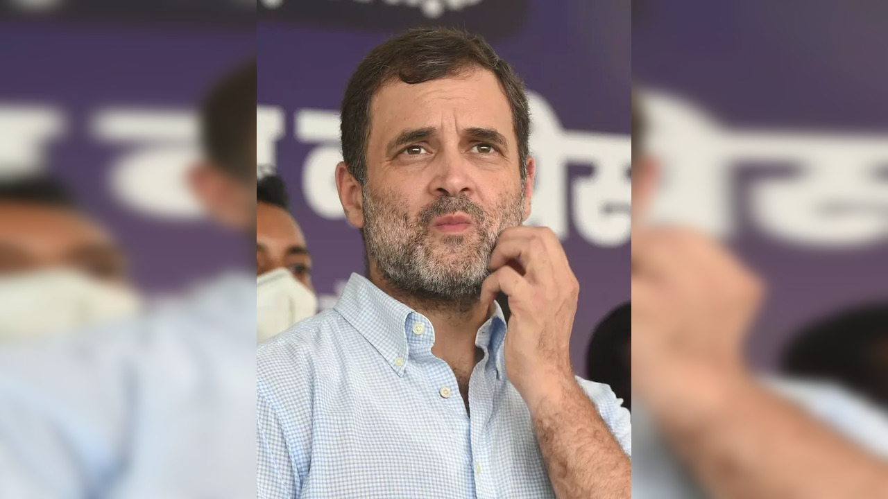 New Delhi: Congress leader Rahul Gandhi during a 'Satyagrah' against the 'Agnipa...