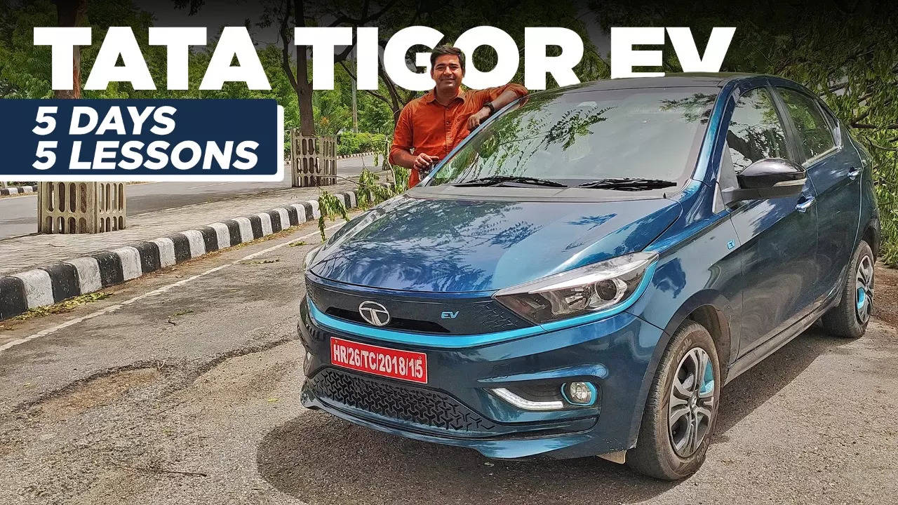 Tata Tigor EV | 5 Days & 5 Lessons I Learnt | Worth buying? | Times ...