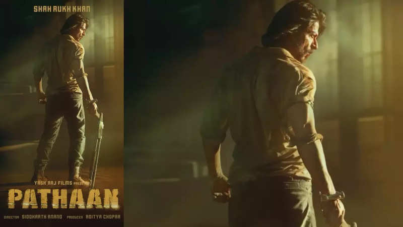 Pathaan poster ft. Shah Rukh Khan is here