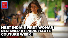 Meet Indias 1st Designer At Paris Haute Couture Week  TN Plus