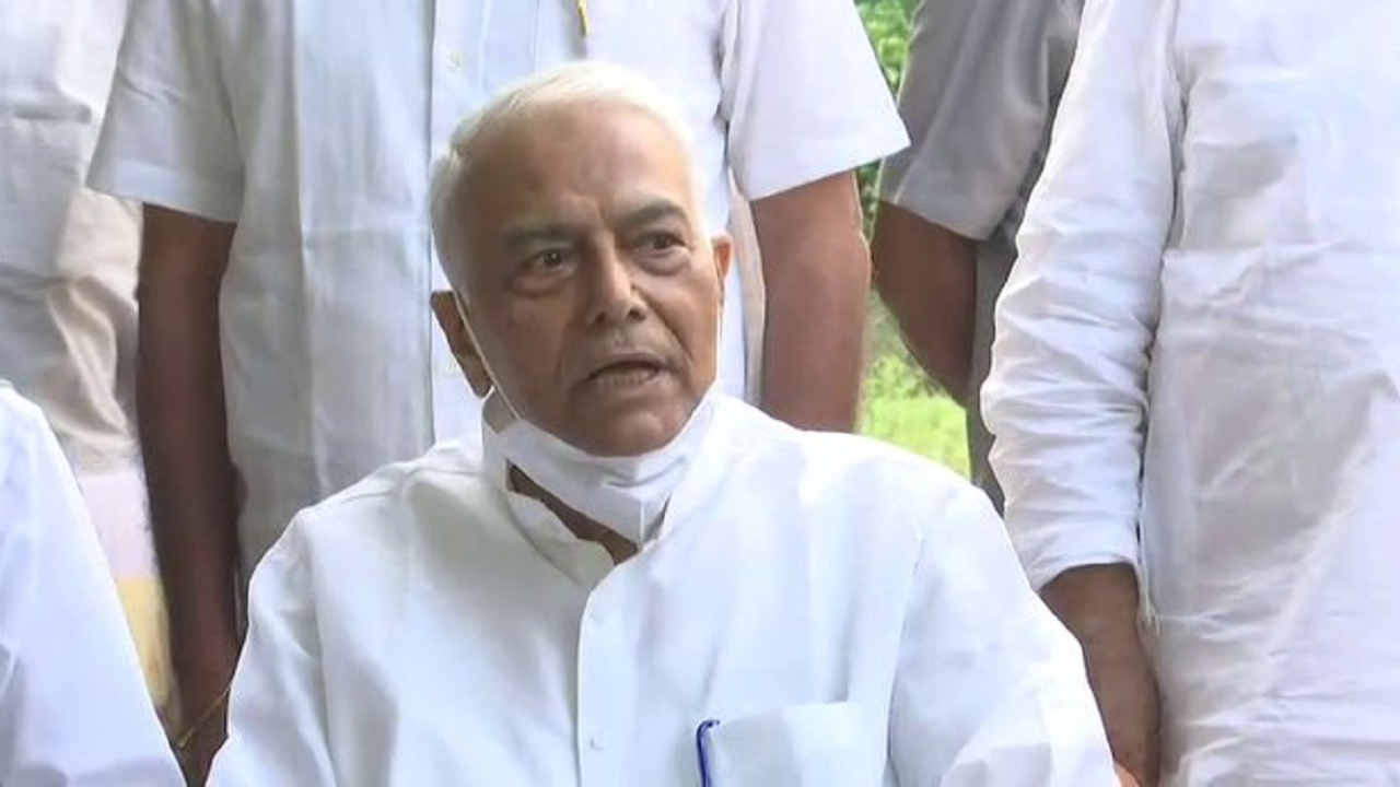 Opposition presidential candidate Yashwant Sinha​