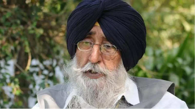 Shiromani Akali Dal (Amritsar) president and former IPS officer Simranjit Singh Mann