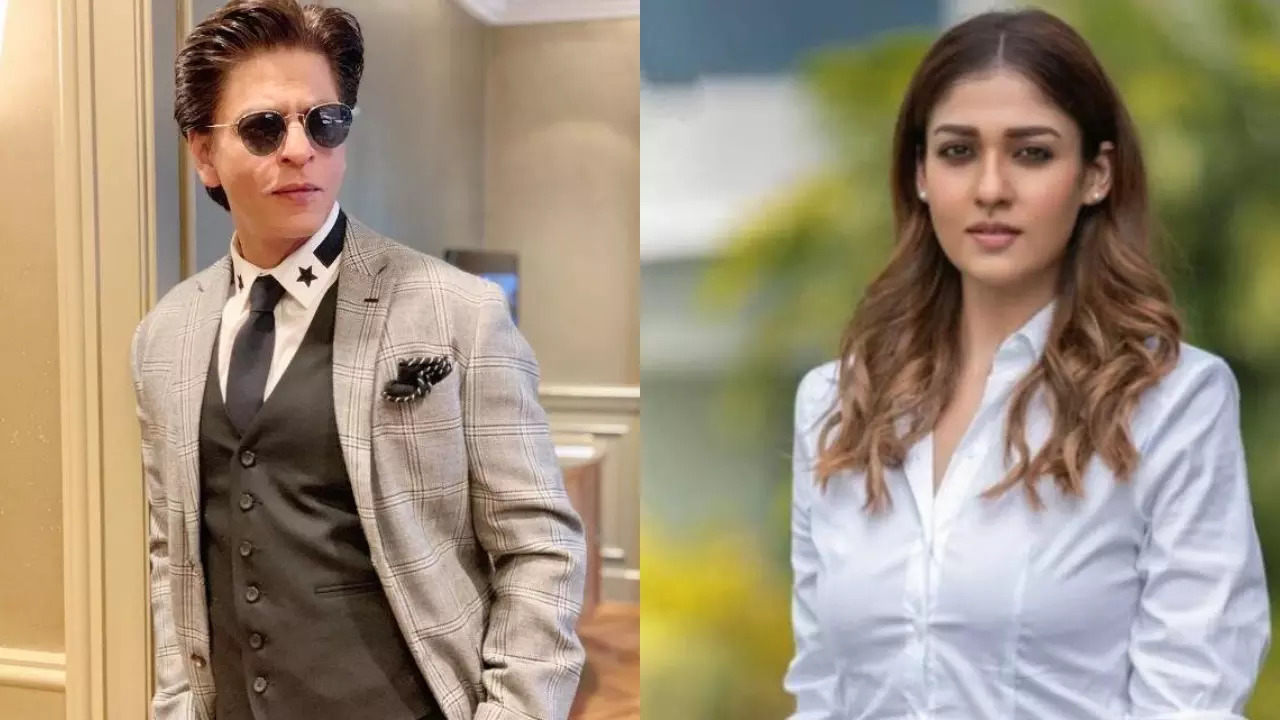 Shah Rukh Khan and Nayanthara