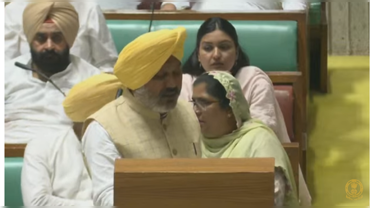 Punjab state budget for FY2022-23 in Vidhan Sabha on Monday.