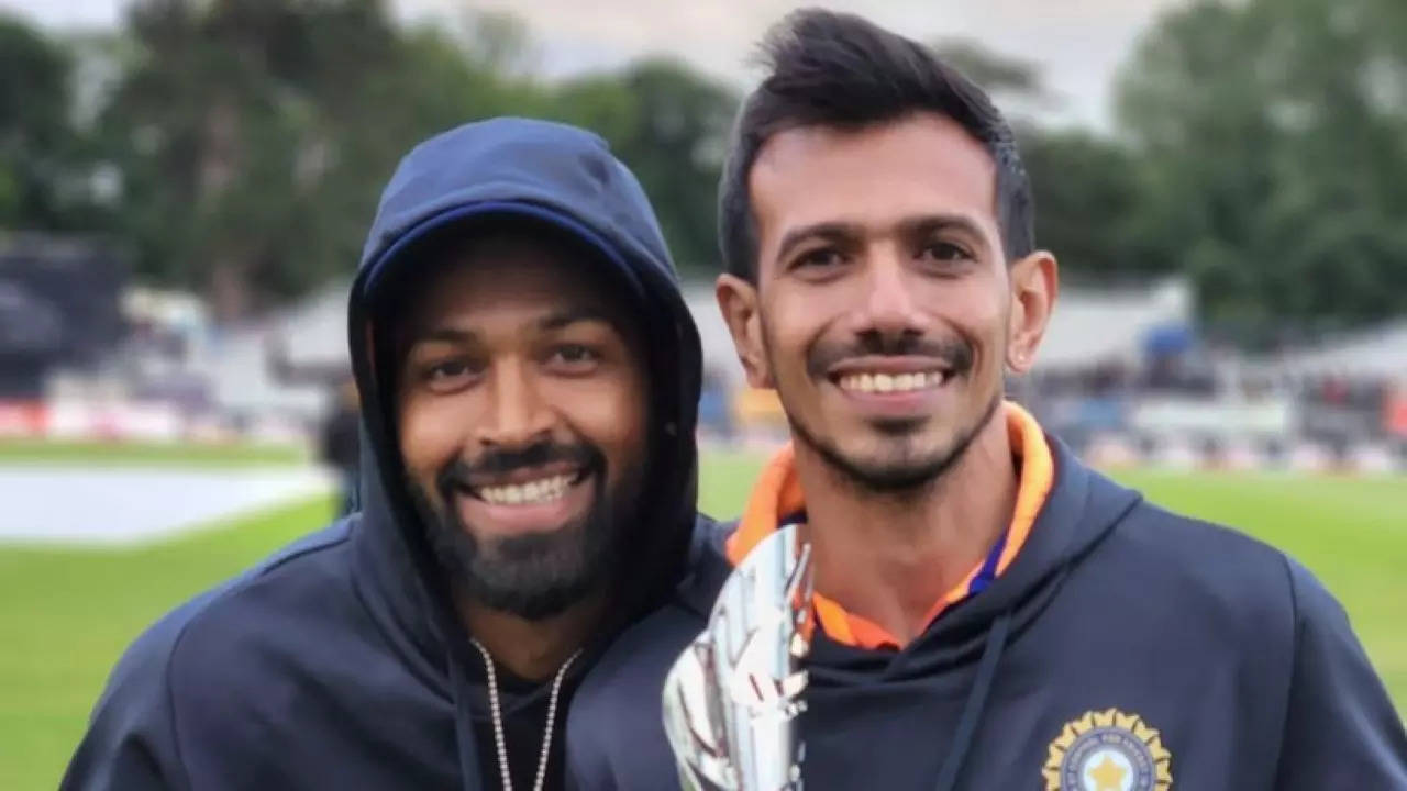 Yuzi Chahal and Hardik