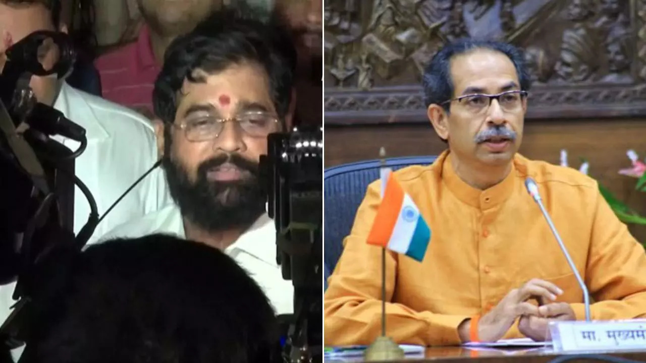 Eknath Shinde, Uddhav Thackeray