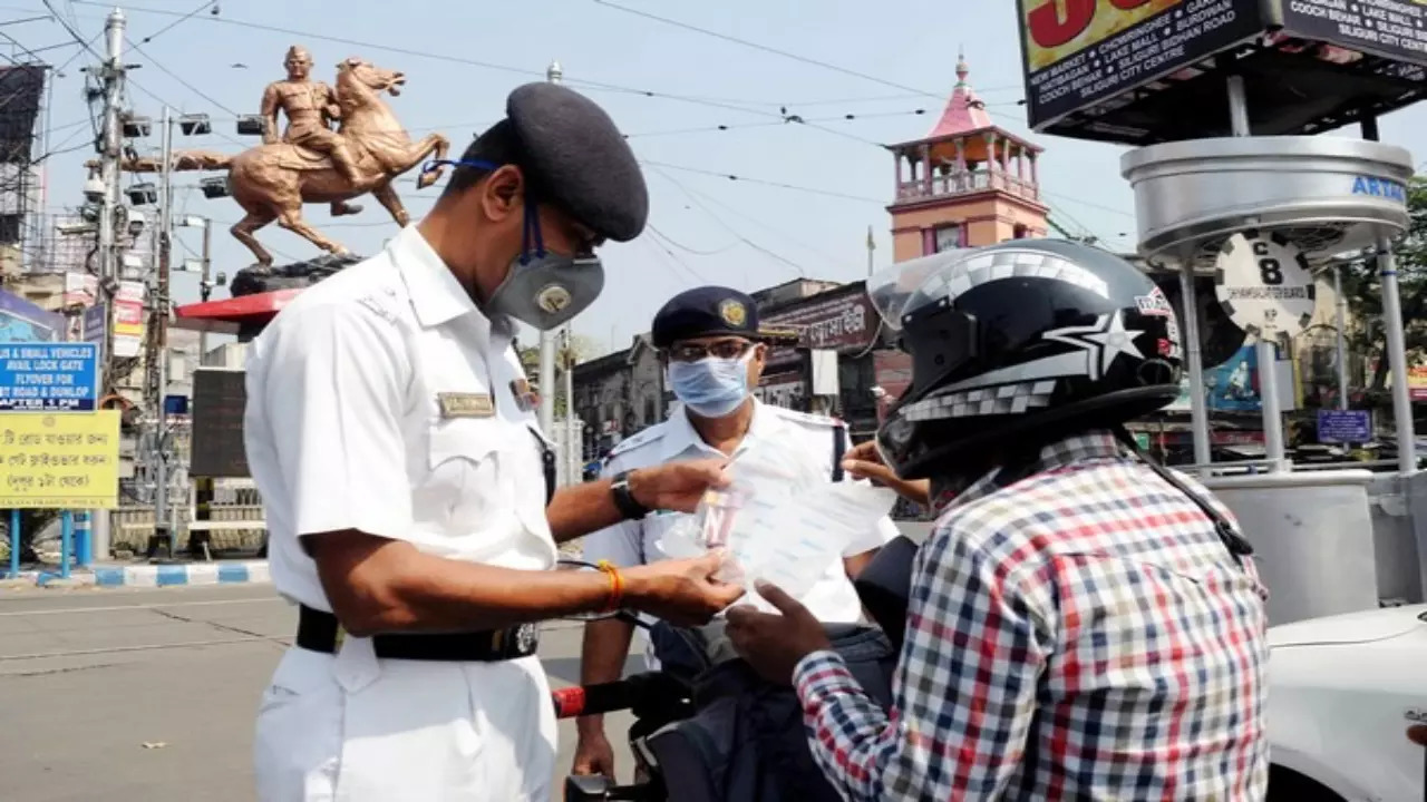 Kolkata Traffic police