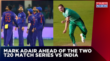 Interview With Ireland Player Mark Adair Ahead Of The Two T20 Match Series vs India