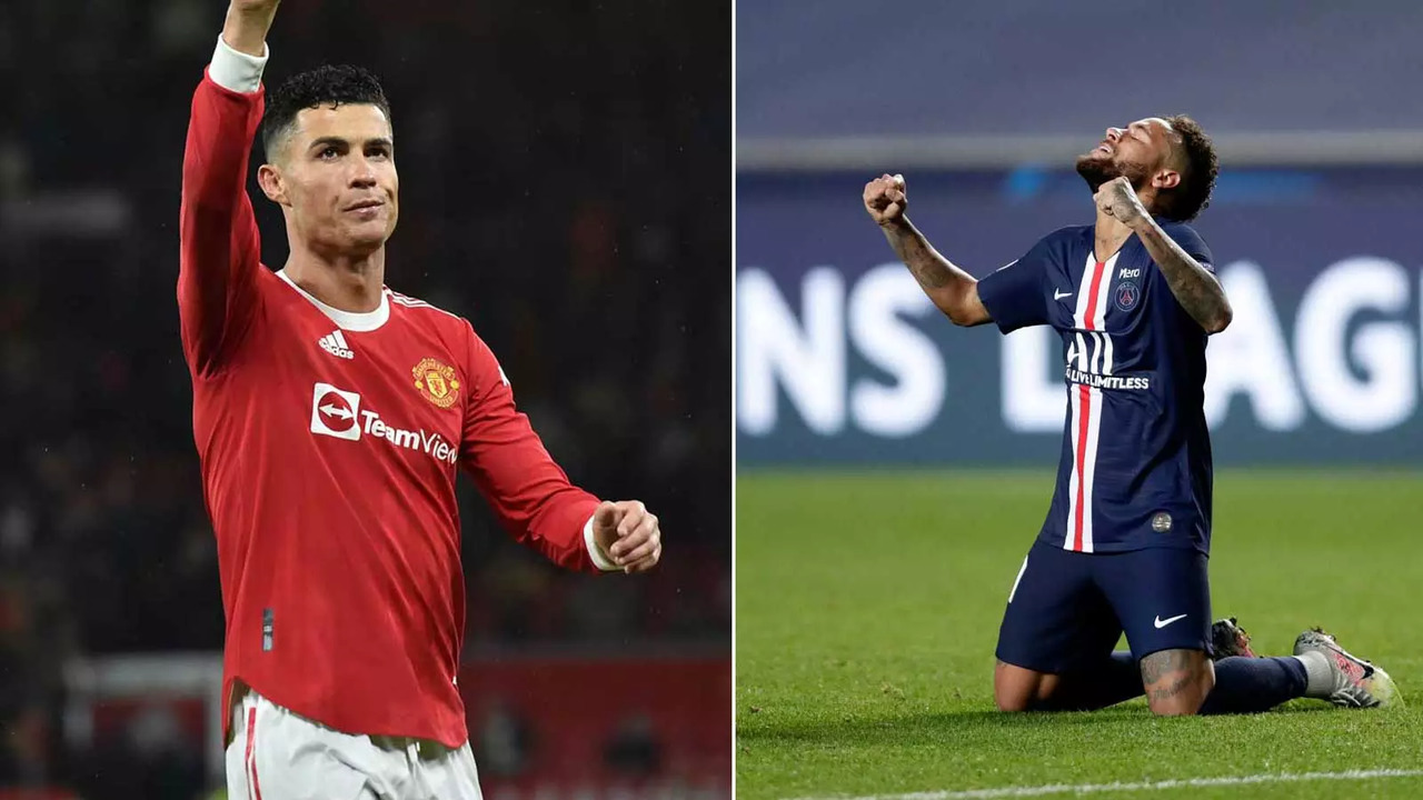 Manchester United have been linked with Neymar as Cristiano Ronaldo's replacement