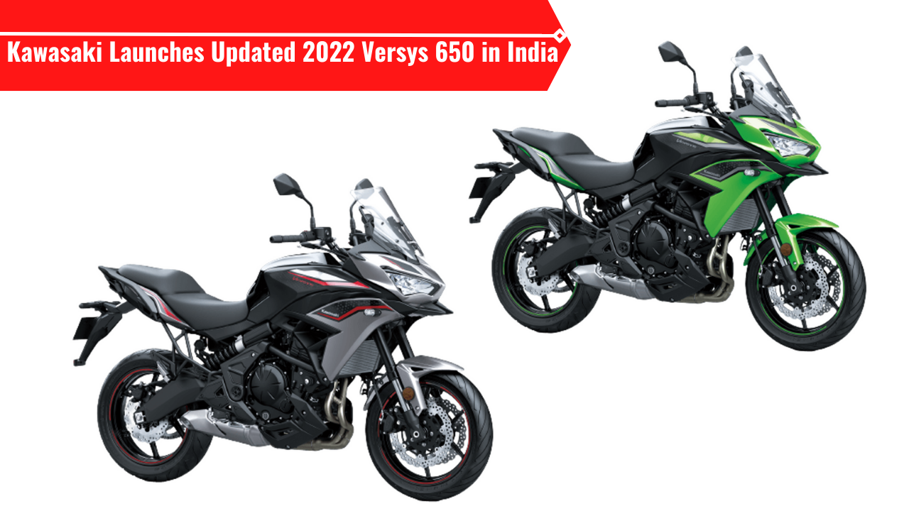 Kawasaki Versys 650 updated for 2022, Gets new ex-showroom price of ₹7. ...