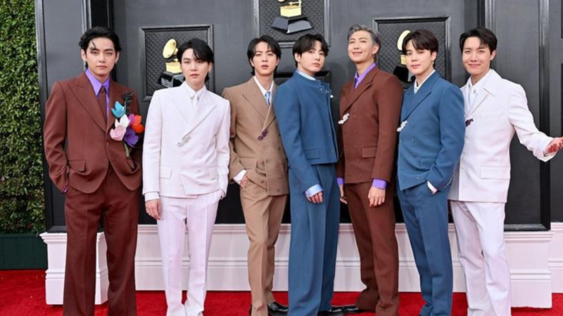 BTS' ranking in Google's Most searched Asian list