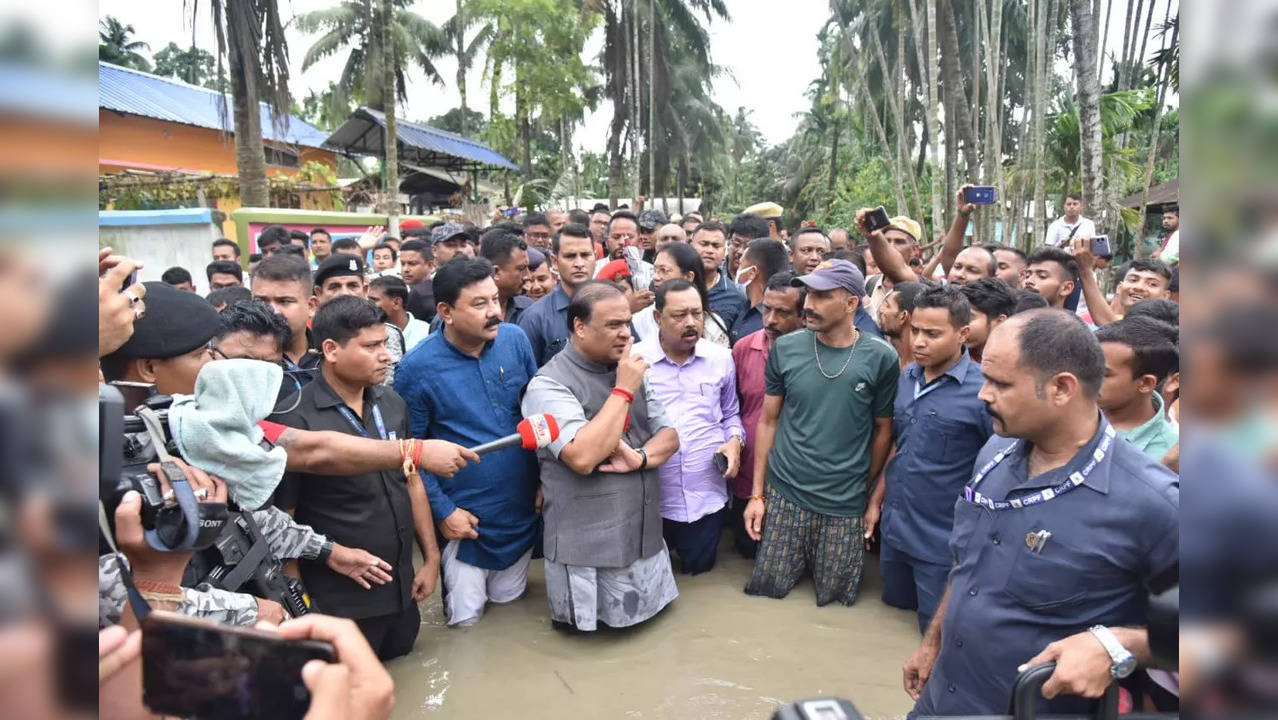 Himanta Biswa Sarma assam flood