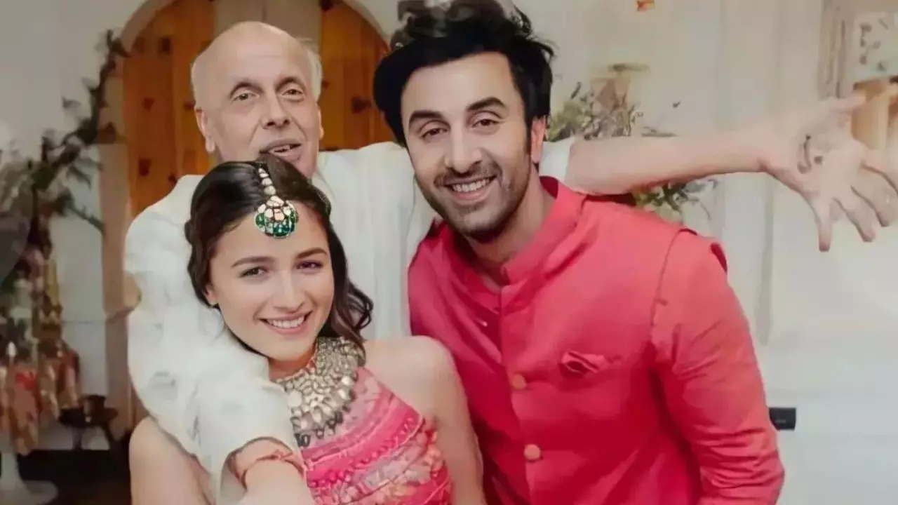 Mahesh Bhatt, Alia Bhatt, Ranbir Kapoor