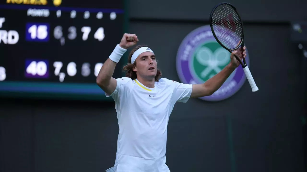 Tsitsipas win R128 Wimbledon ATP