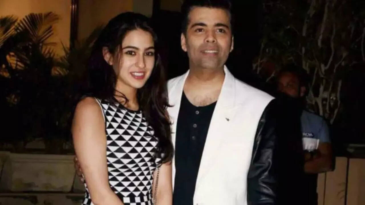 Karan Johar - Sara Ali Khan - London