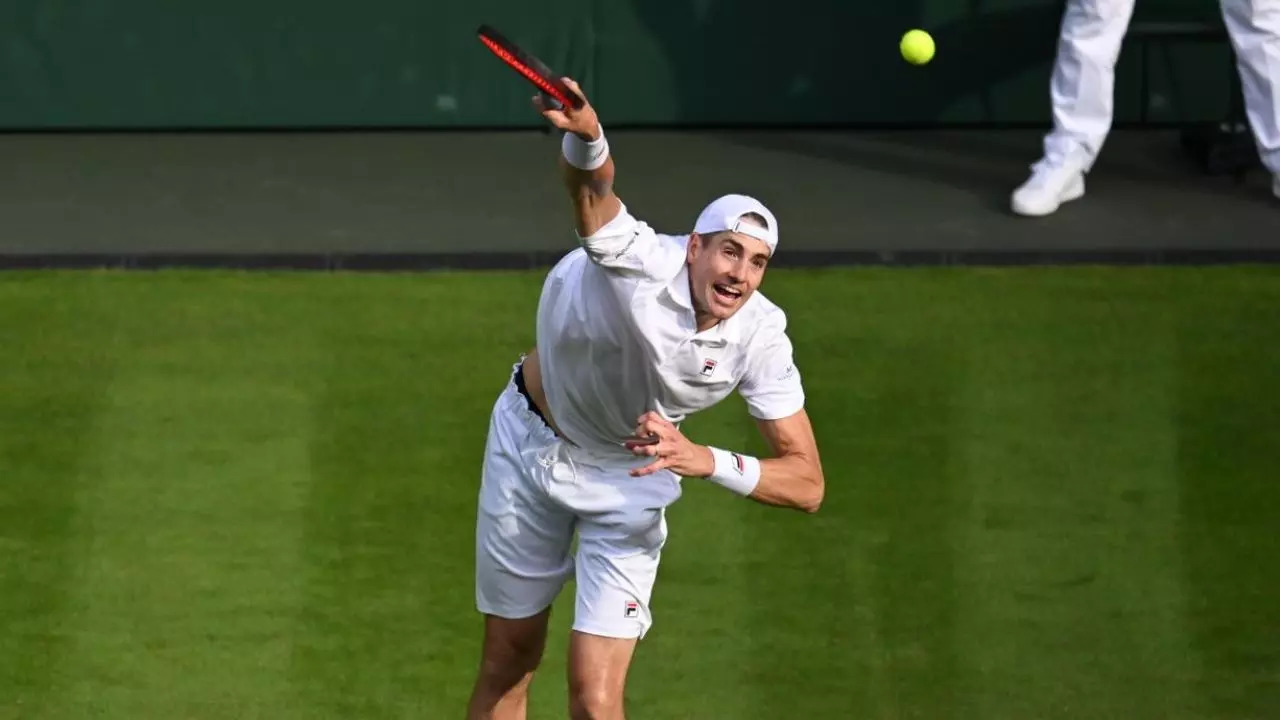 Isner R64 win Wimbledon 2022