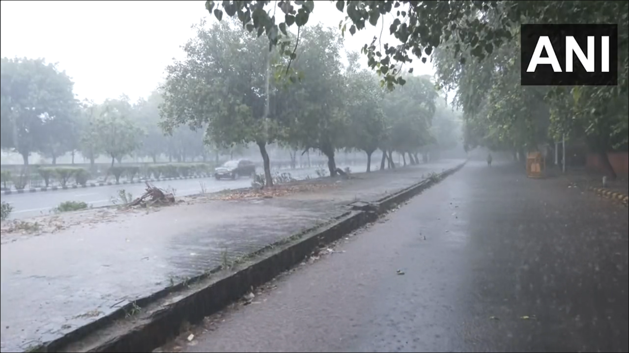 Delhi rain