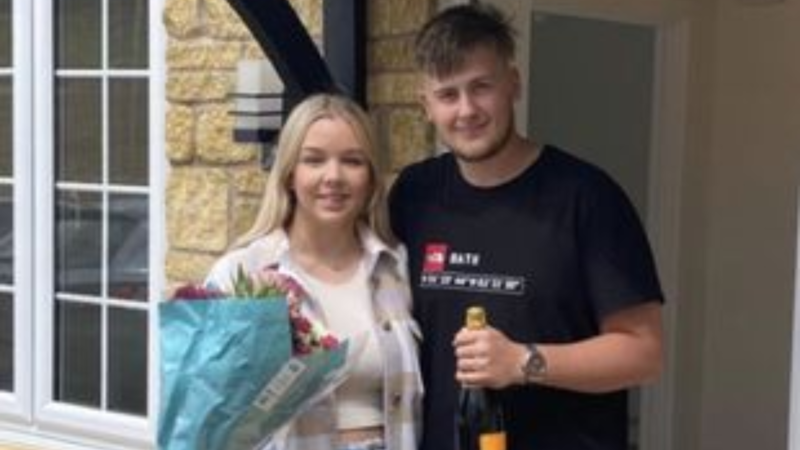 Woman, 20, and her boyfriend, 22, buy own home