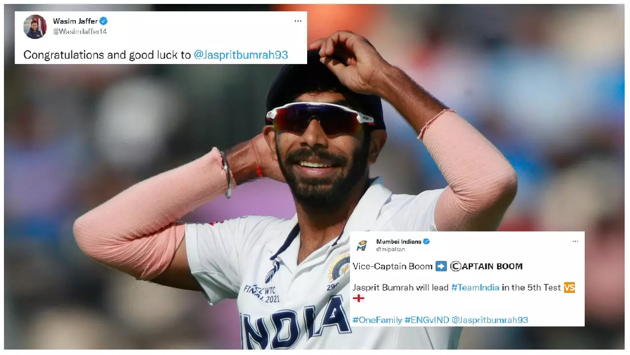 1st pacer to lead India after Kapil: Twitter reacts as Bumrah set to ...