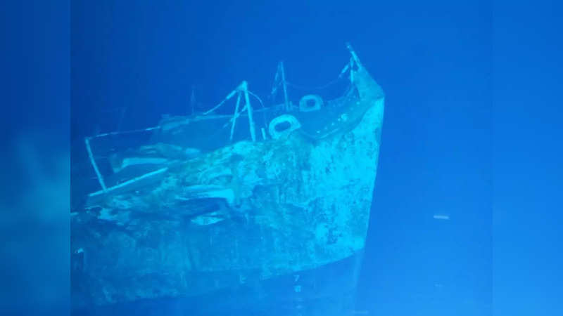 World's deepest shipwreck discovered 6,895 metres below sea level | Picture courtesy: Twitter/@VictorVescovo; Caladan Oceanic