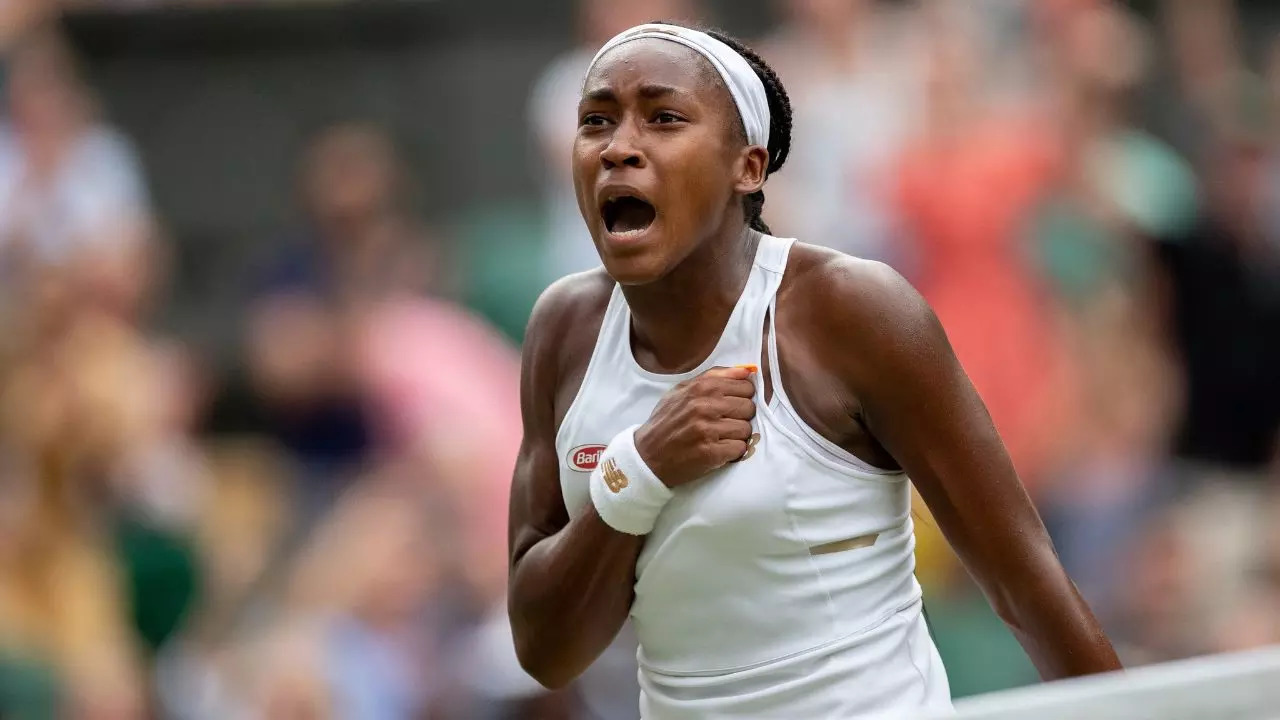 Gauff R64 win Wimbledon