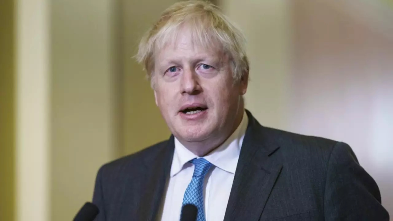 UK PM Boris Johnson