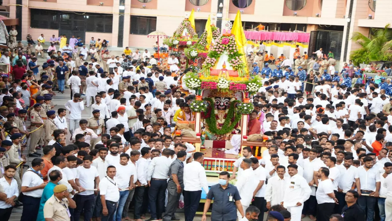 145th Lord Jagganath Rath Yatra in Ahmedabad