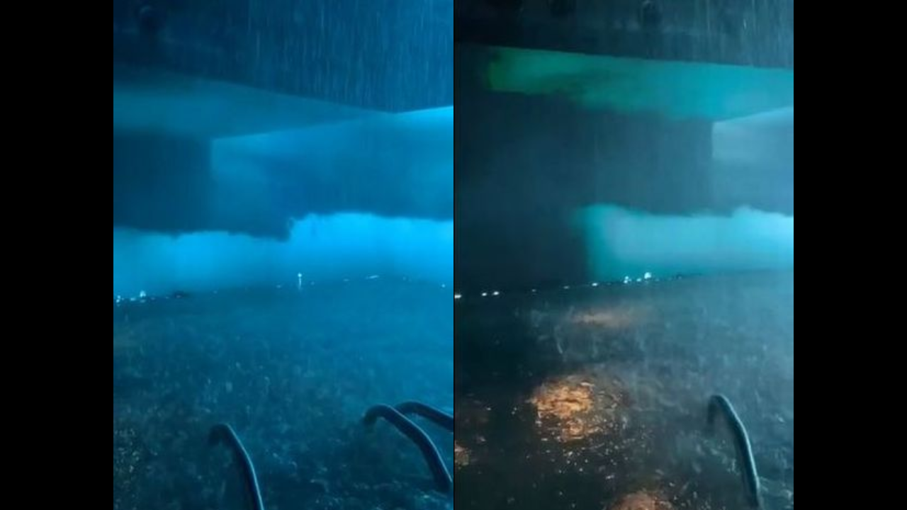 Relaxing or nightmarish? This Italian spa simulates being in a thunderstorm Watch Viral Video