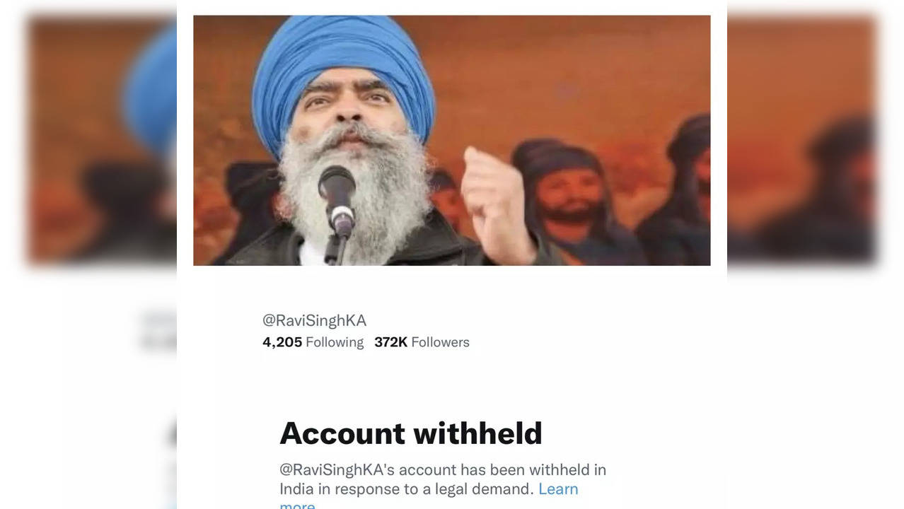 Real Face Of Democracy Under Bjp Khalsa Aid Founder Ravi Singh After Twitter Bans His Account