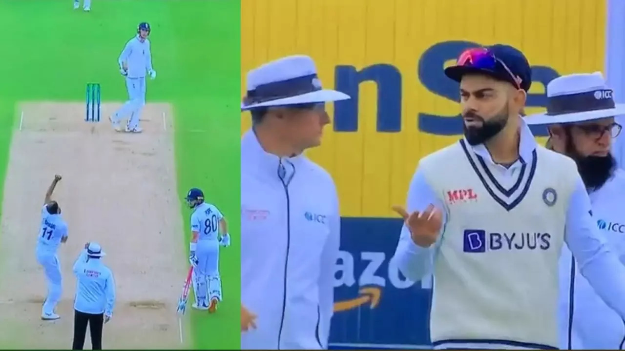 Virat Kohli umpires