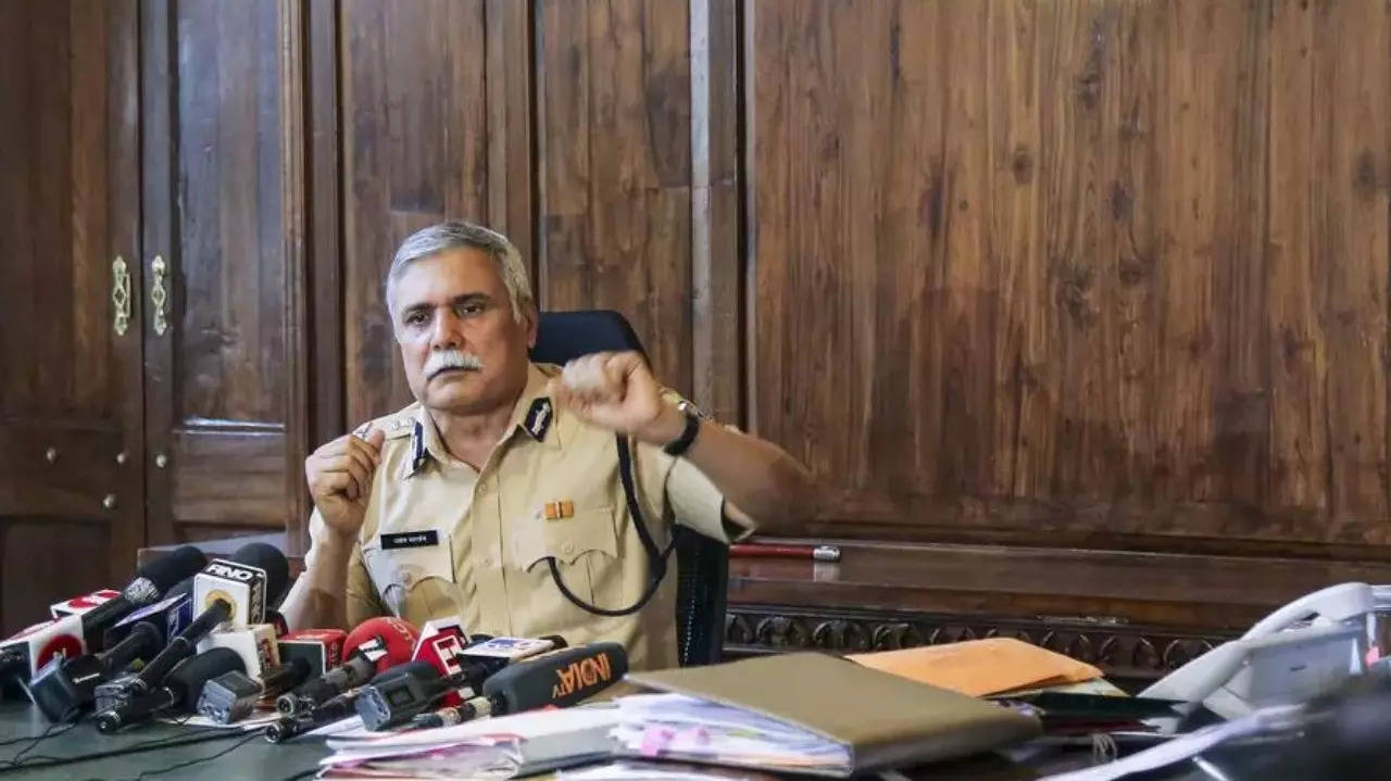 Mumbai Police Commissioner Sanjay Pandey PTI