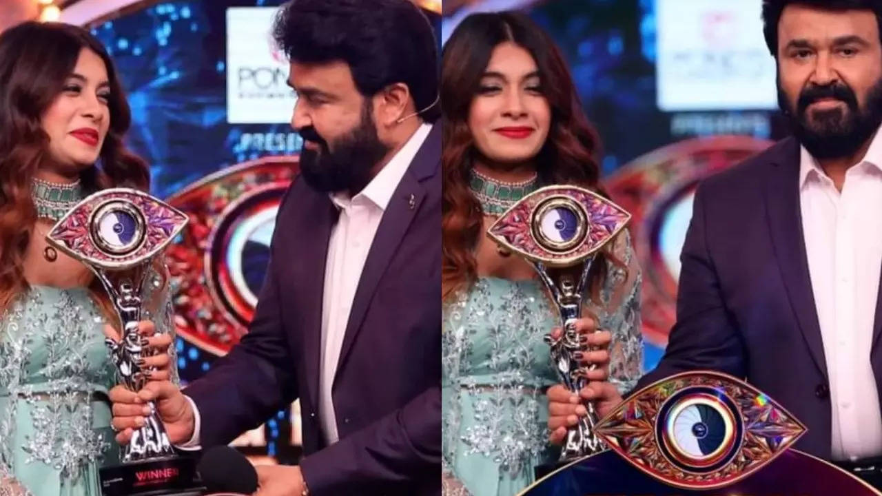 Bigg Boss Malayalam 4 winner: Dilsha Prasannan becomes the first-ever female contestant to lift the tropy