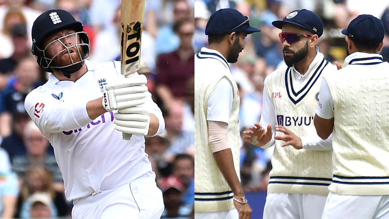 Jonny Bairstow and Virat Kohli