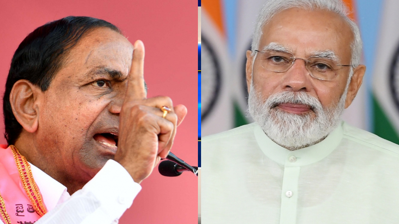 Chandrashekhar rao -pm modi