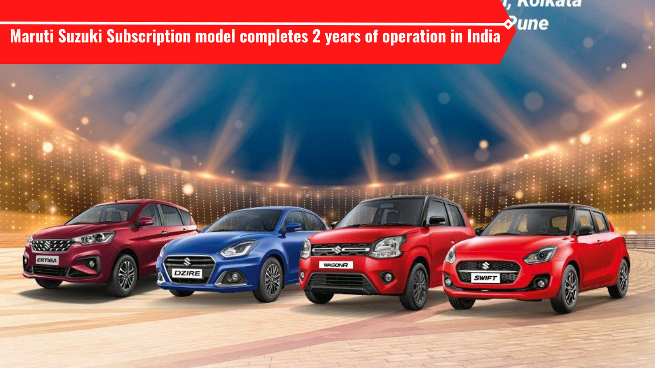 Customers can opt for any Maruti Suzuki vehicle with multiple tenure options