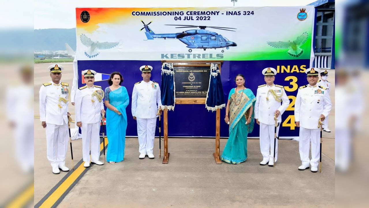 Indian Naval Air Squadron 324 commissioned into the Indian Navy