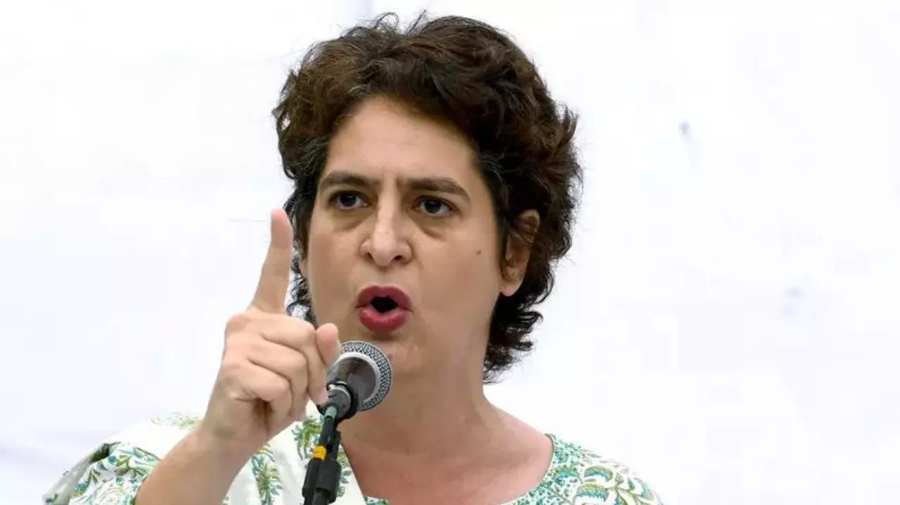 Congress General Secretary Priyanka Gandhi Vadra ANI